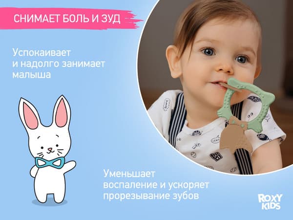 Прорезыватель для зубов ROXY-KIDS Fox / RBT20033 3