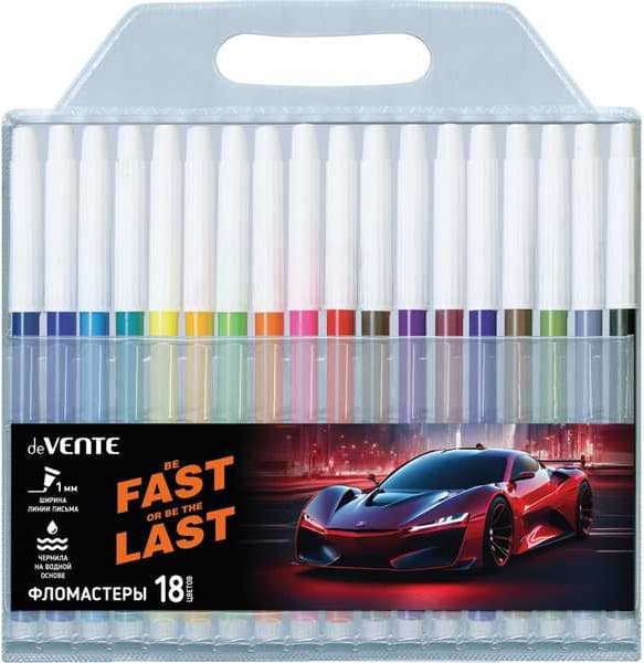 Фломастеры deVente Fast Or Last / 5082522