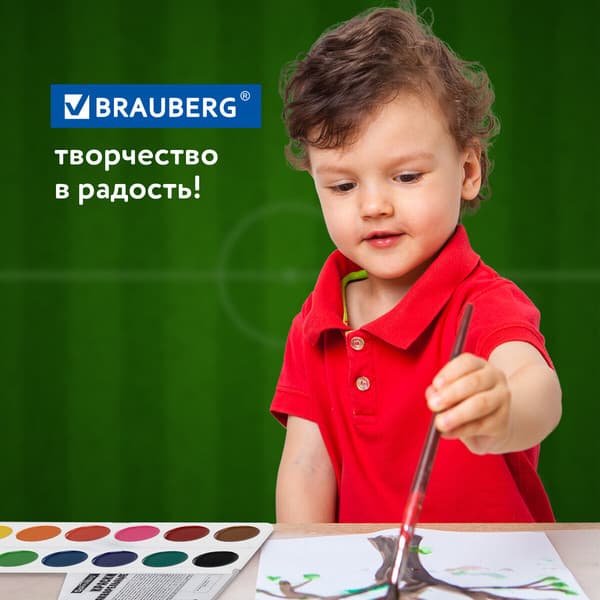 Акварельные краски Brauberg 192565 8