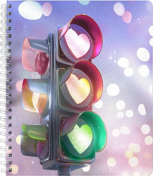 Тетрадь Феникс+ Copybook. Сфетофор любви / 68515