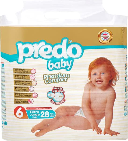 Подгузники детские Predo Baby №6 15+ кг
