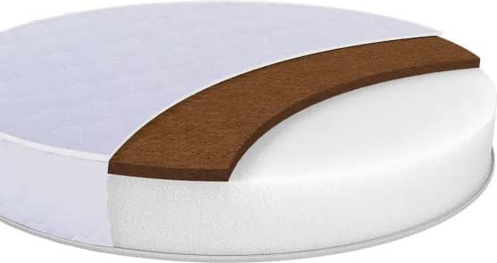 Матрас в кроватку Sweet Baby Cocos Comfort круглый d75