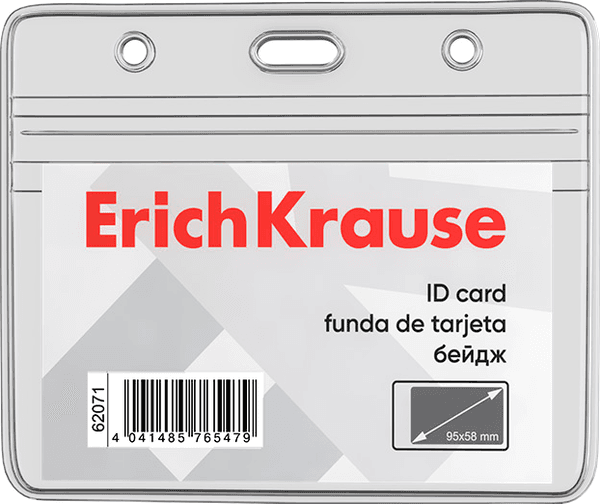 Бейдж Erich Krause Горизонтальный / 62071