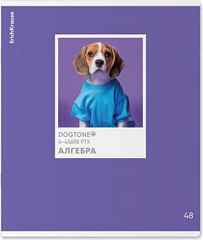 Тетрадь предметная Erich Krause DogTone Алгебра / 63349