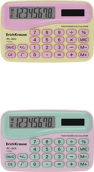 Калькулятор Erich Krause 8-разрядов PC-869 / 62748 2
