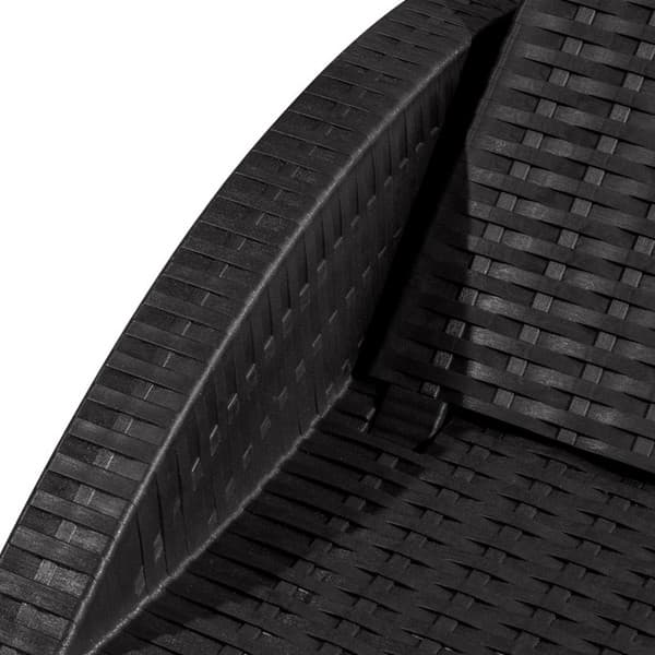 Шезлонг Ellastik Plast Rattan 3