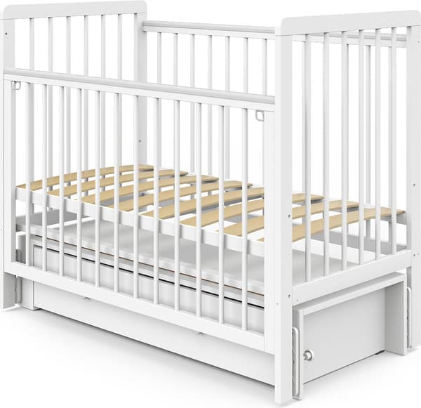 Детская кроватка Атон Baby Master Ariel 02 ящик-маятник ЛДСП 5