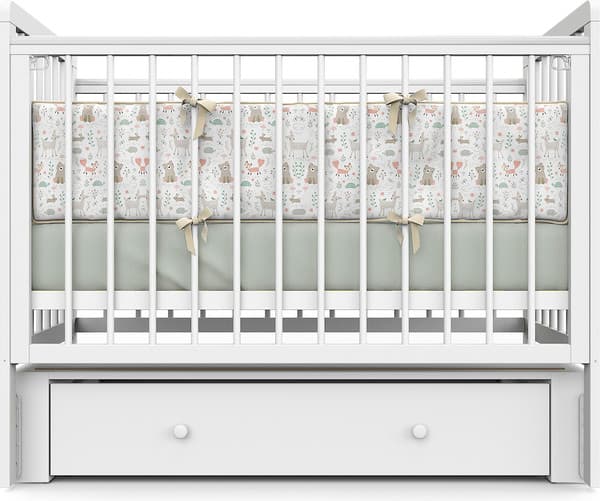 Детская кроватка Атон Baby Master Ariel 02 ящик-маятник ЛДСП 3