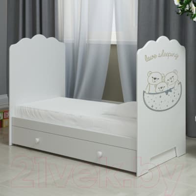 Детская кроватка VDK Love Sleeping маятник-ящик 2