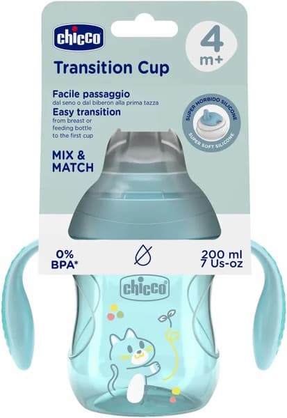Поильник Chicco Transition Cup 4м+ / 00006911250000 5