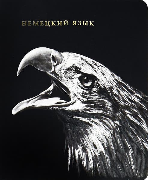 Тетрадь предметная Проф-Пресс Немецкий Язык Blacksoft / 48-1737