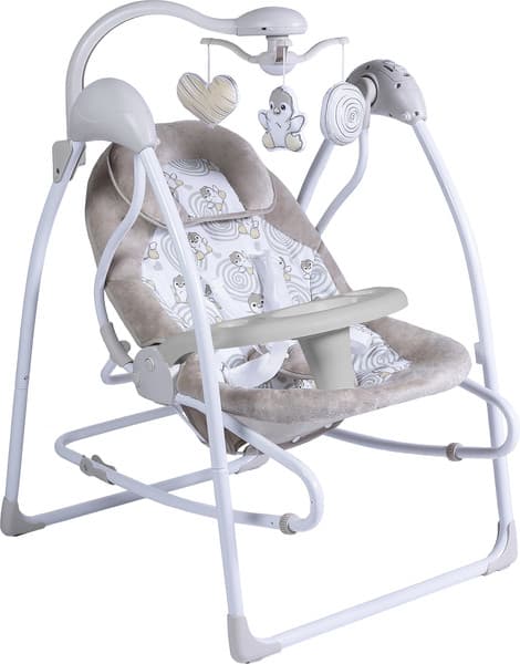 Качели для новорожденных Sweet Baby Pure Pinguino Crema 2в1