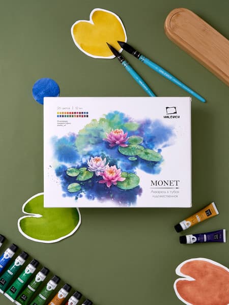 Акварельные краски Малевичъ Monet / 622132 4