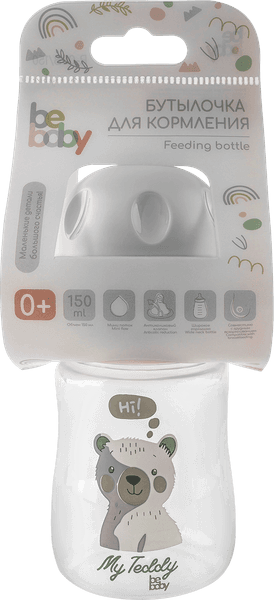 Бутылочка для кормления Be Baby R-08B/150