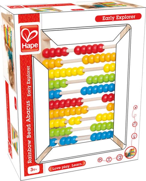 Счеты Hape Радужные Счеты / E0412_HP 4