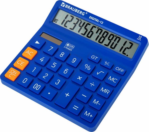 Калькулятор Brauberg Digital 12-BL / 272969 3
