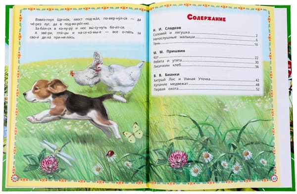 Книга Умка Сказки и рассказы о животных, твердая обложка 4