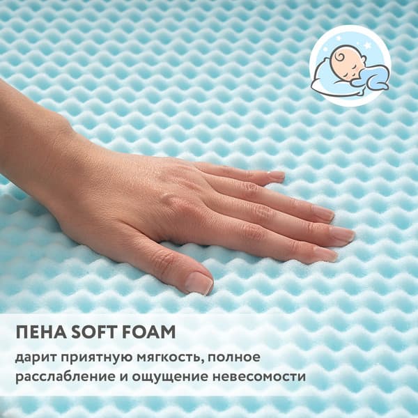 Матрас в кроватку Plitex Orto Fusion / ПМ-11/2 2