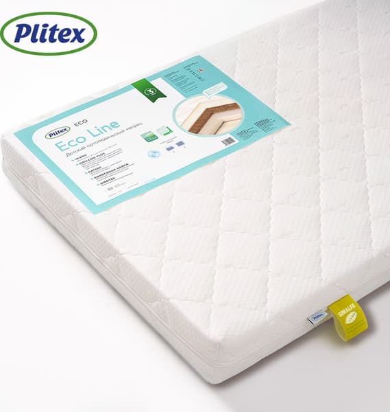 Матрас в кроватку Plitex Eco Line / ЭКО-16/1 3