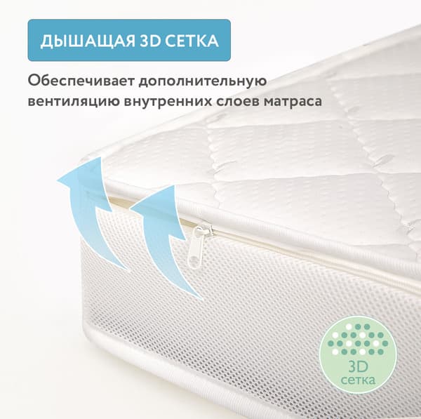 Матрас в кроватку Plitex Юниор Premium Max / ЮПМ-119-01 5