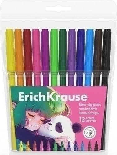 Фломастеры Erich Krause Panda Hugs / 62988