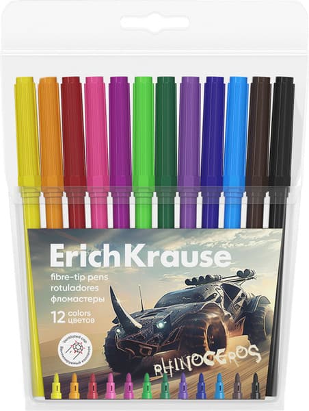 Фломастеры Erich Krause Road Beast / 62989