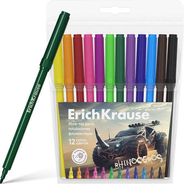 Фломастеры Erich Krause Road Beast / 62989 2