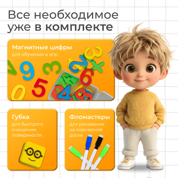 Мольберт детский Labalu PR20250227-58G 3