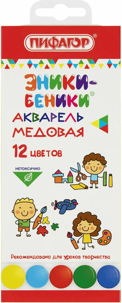 Акварельные краски Пифагор Эники-Беники / 192518