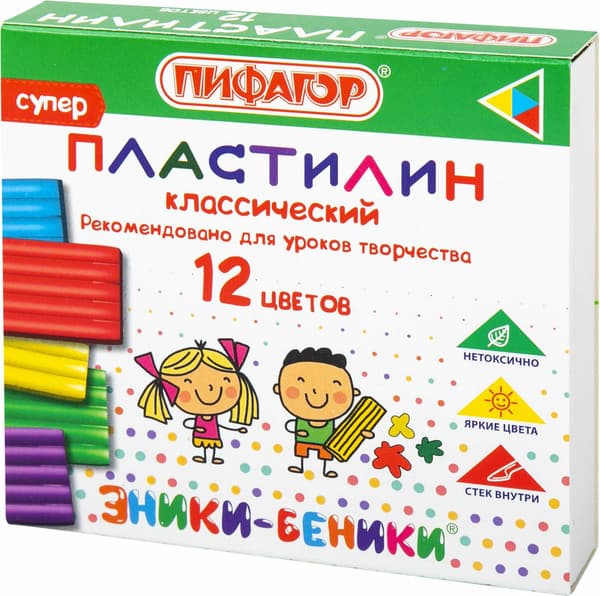Пластилин Пифагор Классический / 106505