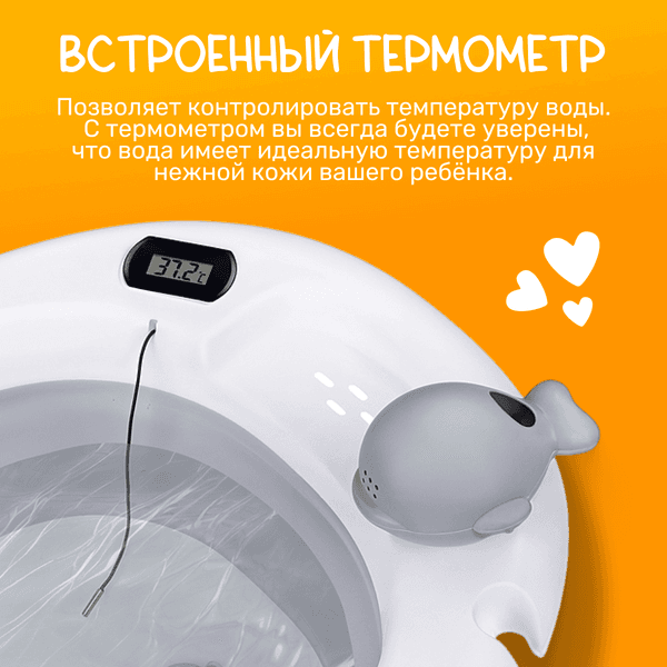Ванночка детская NINO Dolphin ZZM250513-1G 3
