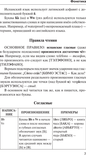 Учебное пособие АСТ Испанская грамматика без репетитора, мягкая обложка 6
