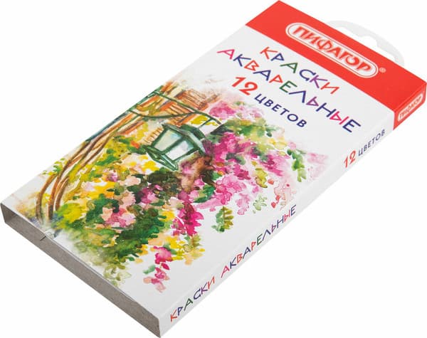 Акварельные краски Пифагор 192549 2