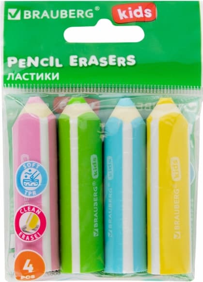 Набор ластиков Brauberg Kids / 271996