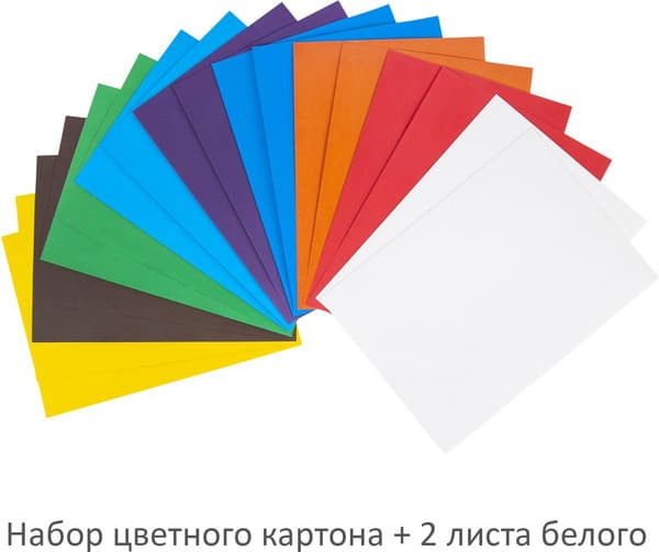 Набор цветной бумаги и картона Юнландия 115165 3