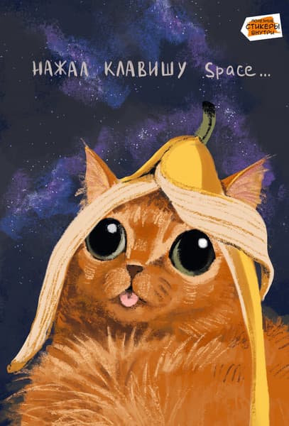 Тетрадь Listoff Space / ТС2Л4805307