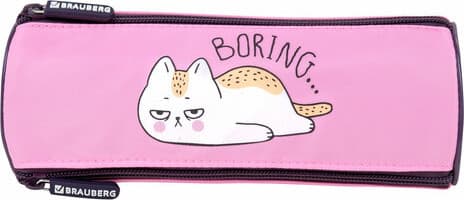 Пенал Brauberg Lazy Cat / 272306 2