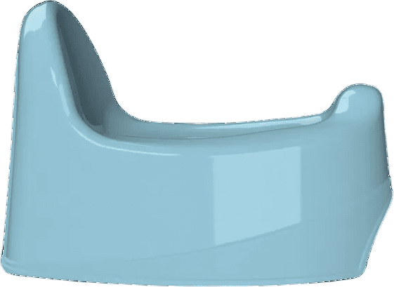 Детский горшок KidPlast Bunny / PL023104