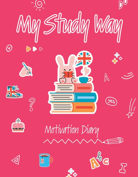 Рабочая тетрадь АСТ Дневник My Study Way: Motivation Diary, мягкая обложка