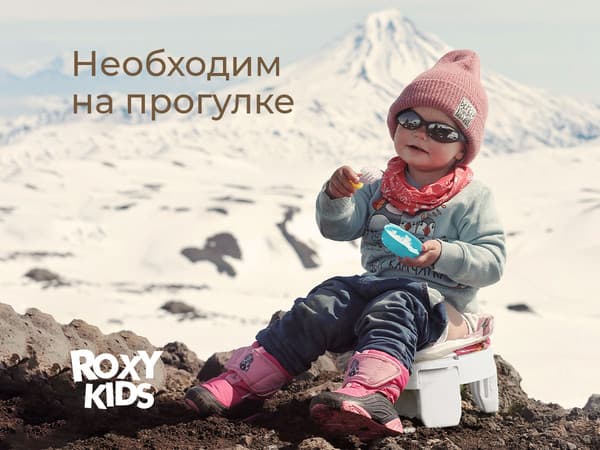 Дорожный горшок ROXY-KIDS HandyPotty / HP-255WG 6