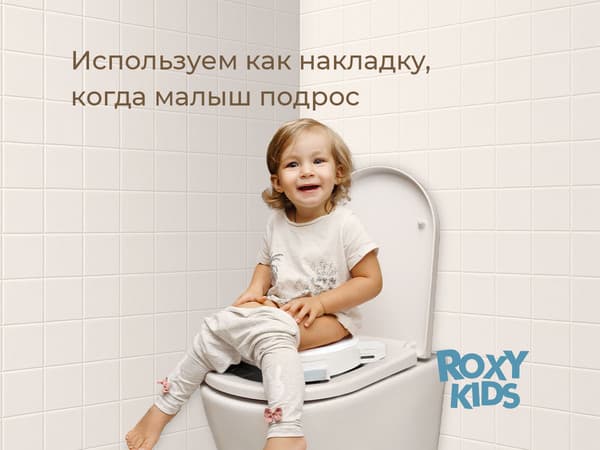Дорожный горшок ROXY-KIDS HandyPotty / HP-255WG 4