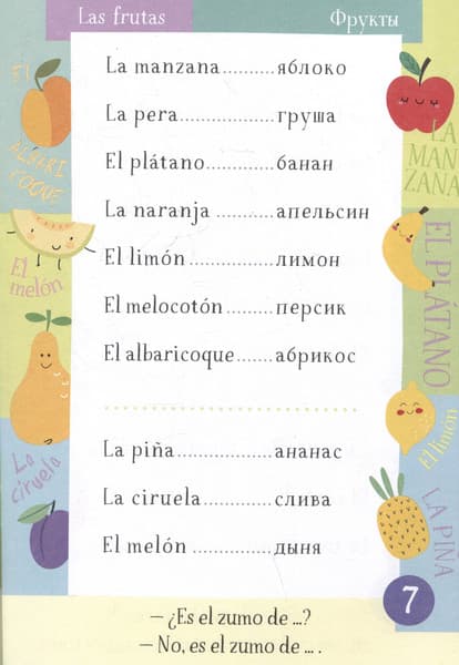 Учебное пособие Айрис-пресс 500 испанских слов. Словарь-тренажер. Уровень 1 3