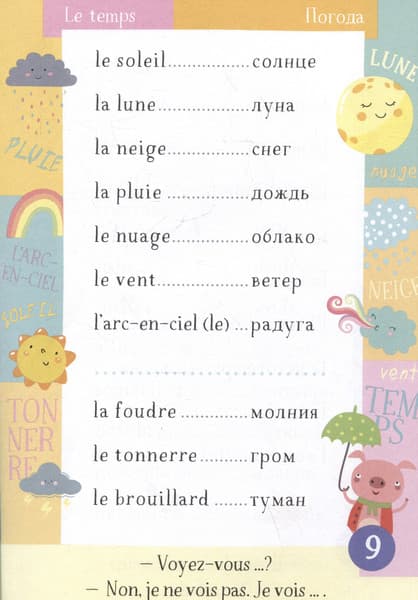 Учебное пособие Айрис-пресс 500 французских слов. Словарь-тренажер. Уровень 1 2