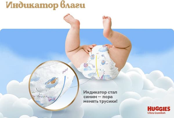 Подгузники-трусики детские Huggies Ultra Comfort Box 4 Boy 9