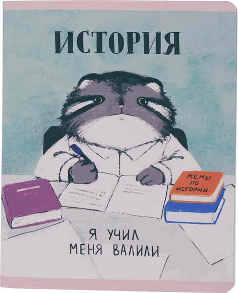 Тетрадь предметная Listoff Манул Манулыч. История / ТТК489322 2