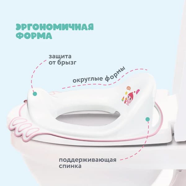 Детская накладка на унитаз Малышарики 431336805 2