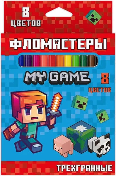 Фломастеры Centrum My game / 77221
