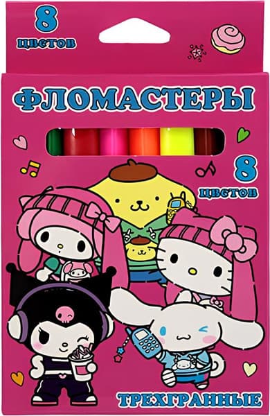 Фломастеры Centrum Куроми / 77222