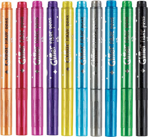Фломастеры Centrum Glitter jumbo / 81230 2