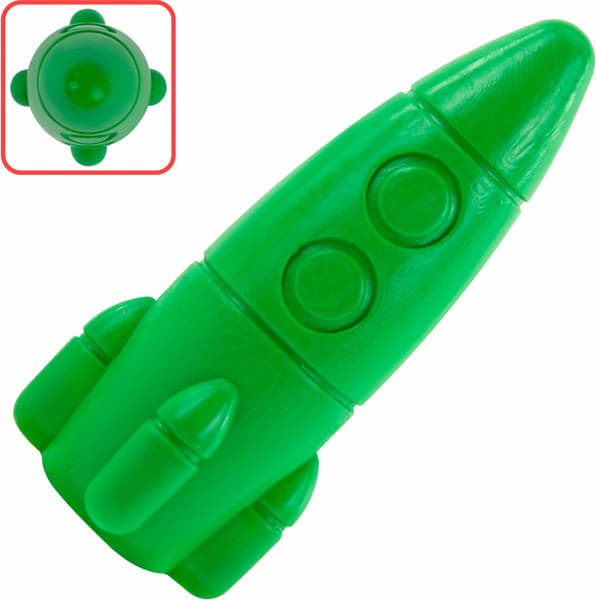 Восковые мелки Brauberg Kids. Ракета. С наклейками / 273084 8